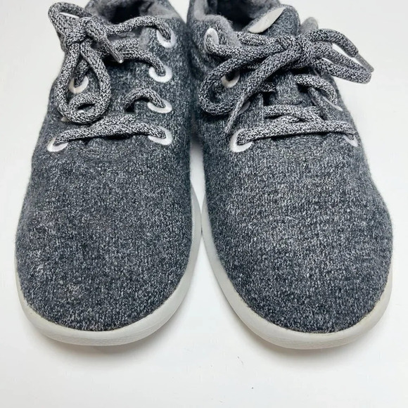 Allbirds Grey Wool Low Top  Runner Shoes - Picture 6 of 11